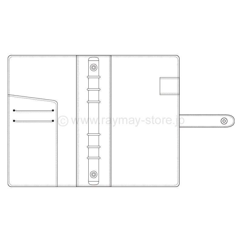 めい商品 キーワード 2026年日付入 聖書サイズ トレンドシステム手帳