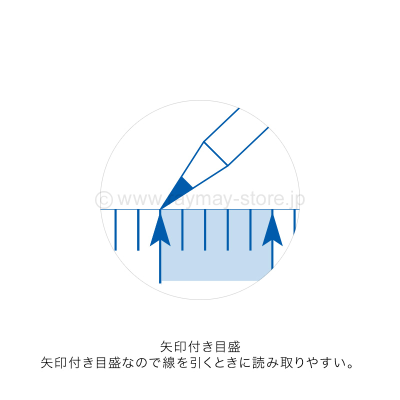 見やすい方眼定規（36cm） / レイメイストア / 株式会社レイメイ藤井