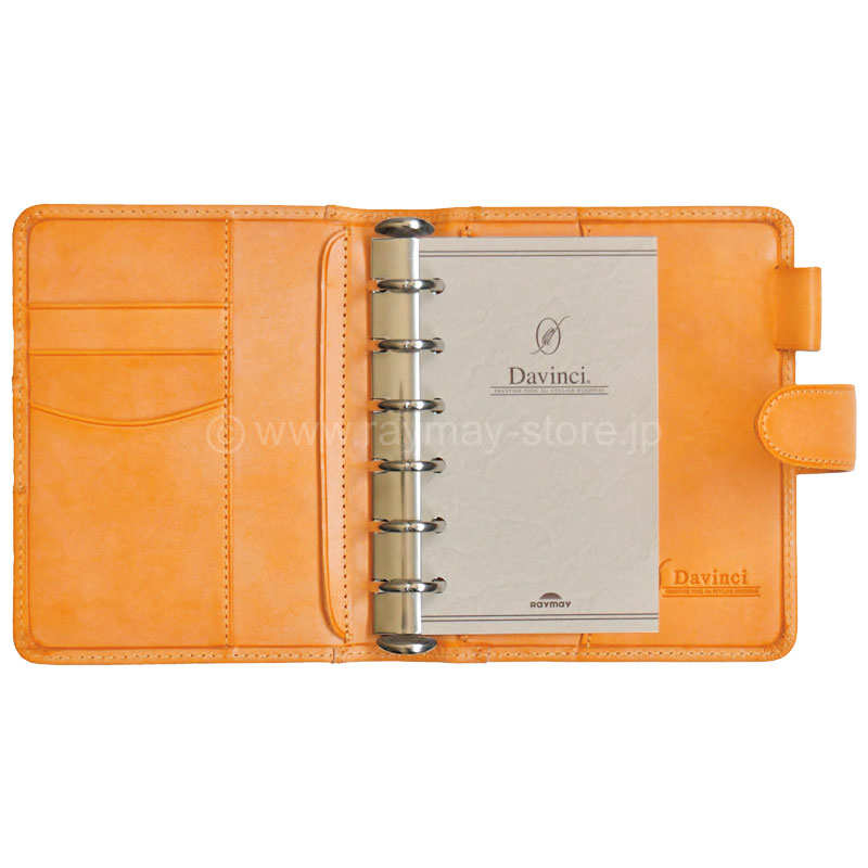 ダ・ヴィンチ ロロマホック ポケットサイズ システム手帳（リング20mm