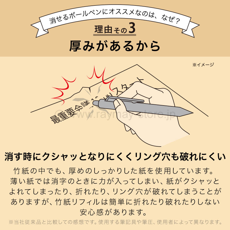 薄井ページ システム手帳専用紙 ポケットサイズ 徳用普通紙 / レイメイストア