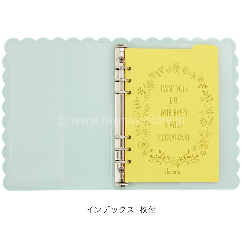 デコナ A5サイズリフィルファイル（リング20mm） / レイメイストア / 株式会社レイメイ藤井