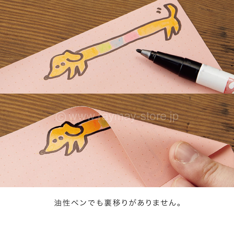 デコナ リフィル A5サイズ ドット方眼ノート / ユポ紙（4.0mm