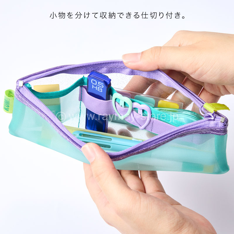 小物 kum KUM ラメッシュペンケース / レイメイストア / 株式会社レイメイ藤井