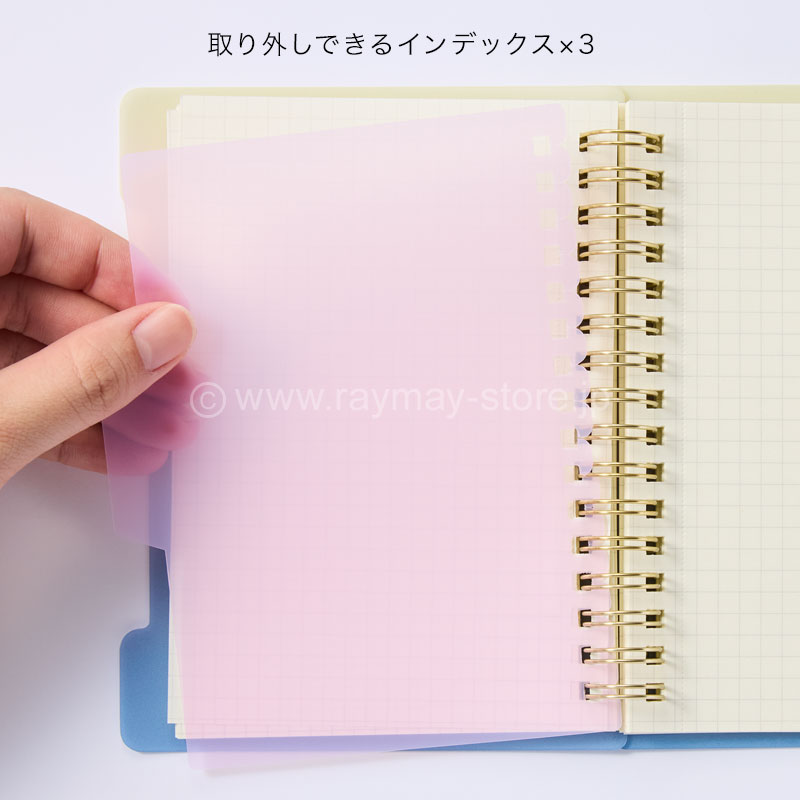 kumkum様確認用 KUM スパークルインデックスノート A6 / レイメイストア / 株式会社