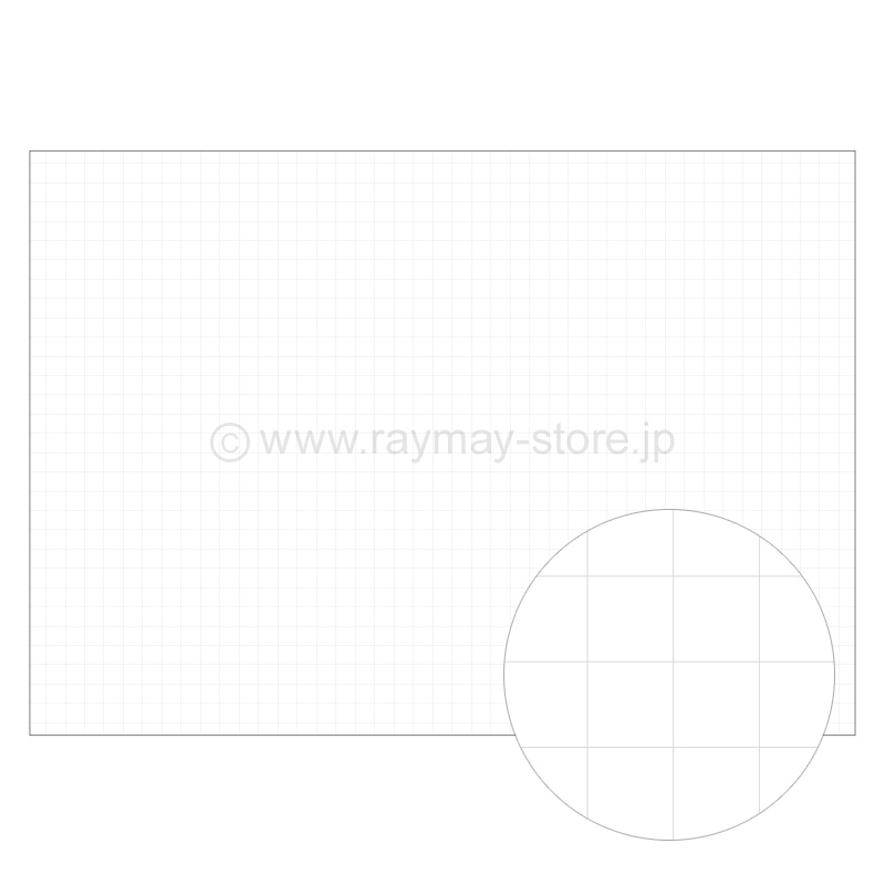 線が目立たない方眼ノート B5サイズ レイメイストア 株式会社レイメイ藤井