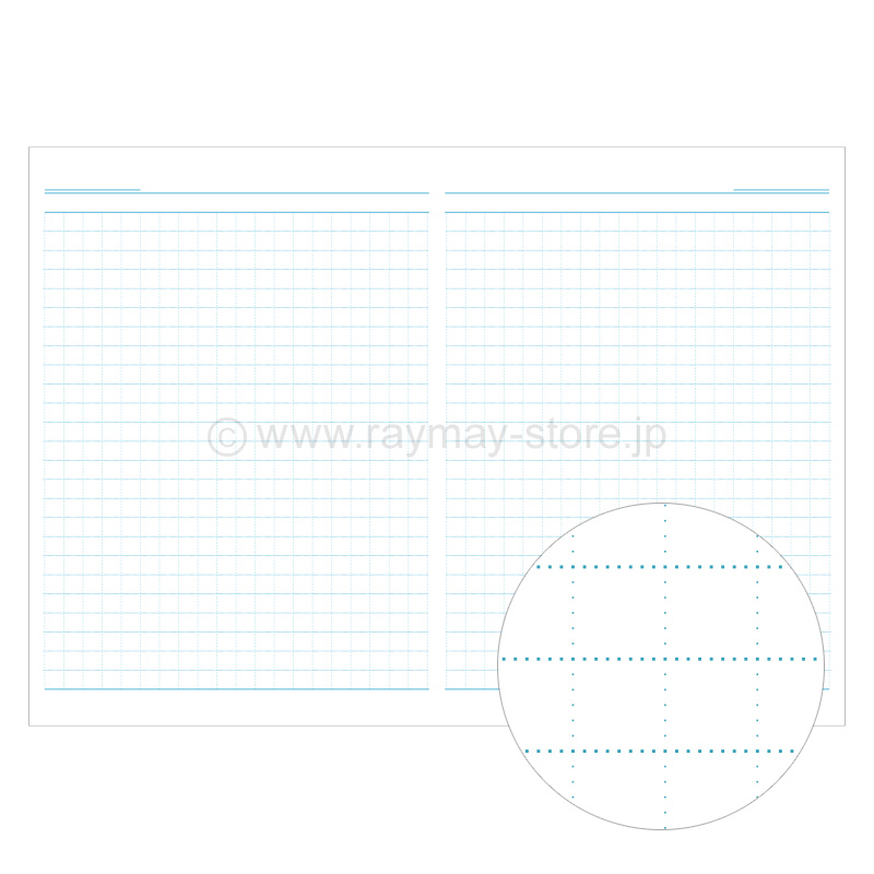6mmドット方眼ノート 64ページ B5サイズ レイメイストア 株式会社レイメイ藤井
