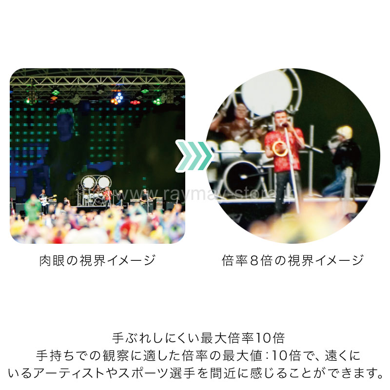 コンパクト双眼鏡 倍率10倍 レイメイストア 株式会社レイメイ藤井