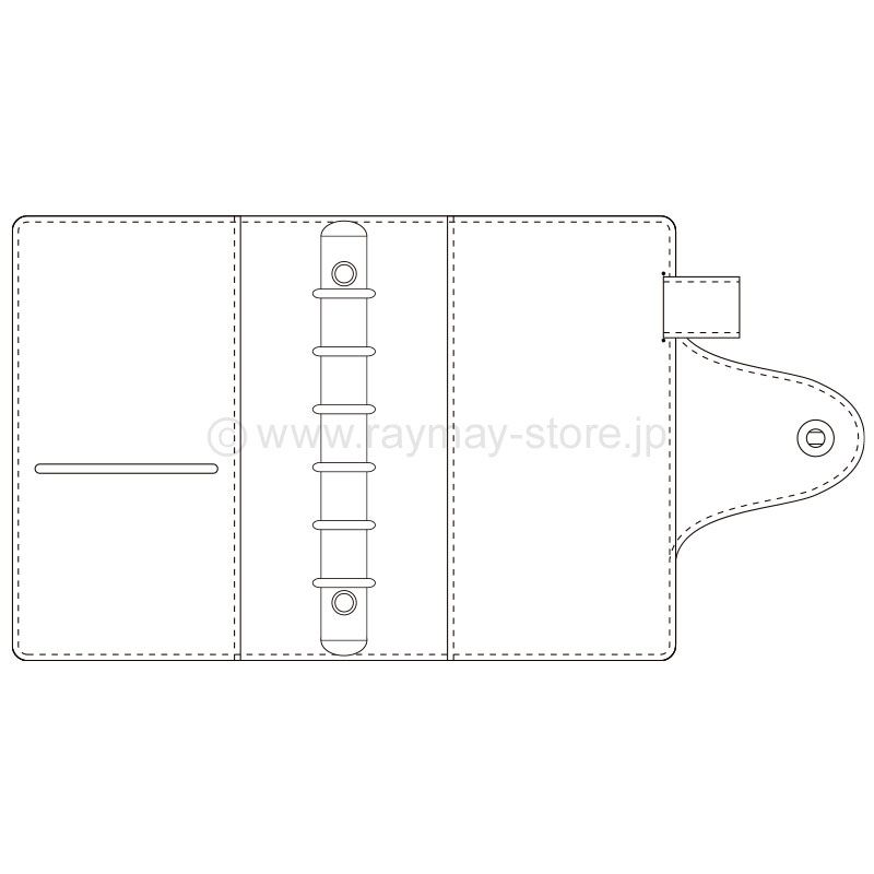 ソフトファイル ポケットサイズ（リング15mm） / レイメイストア